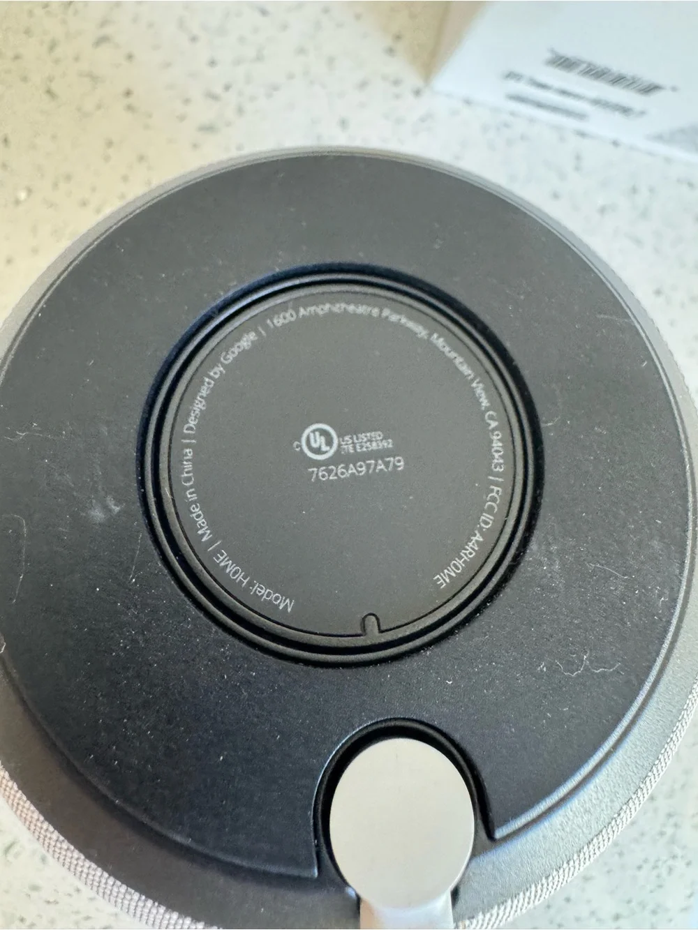 Google Home Voice-Activated Smart Speaker – White – Google Assistant EUC
